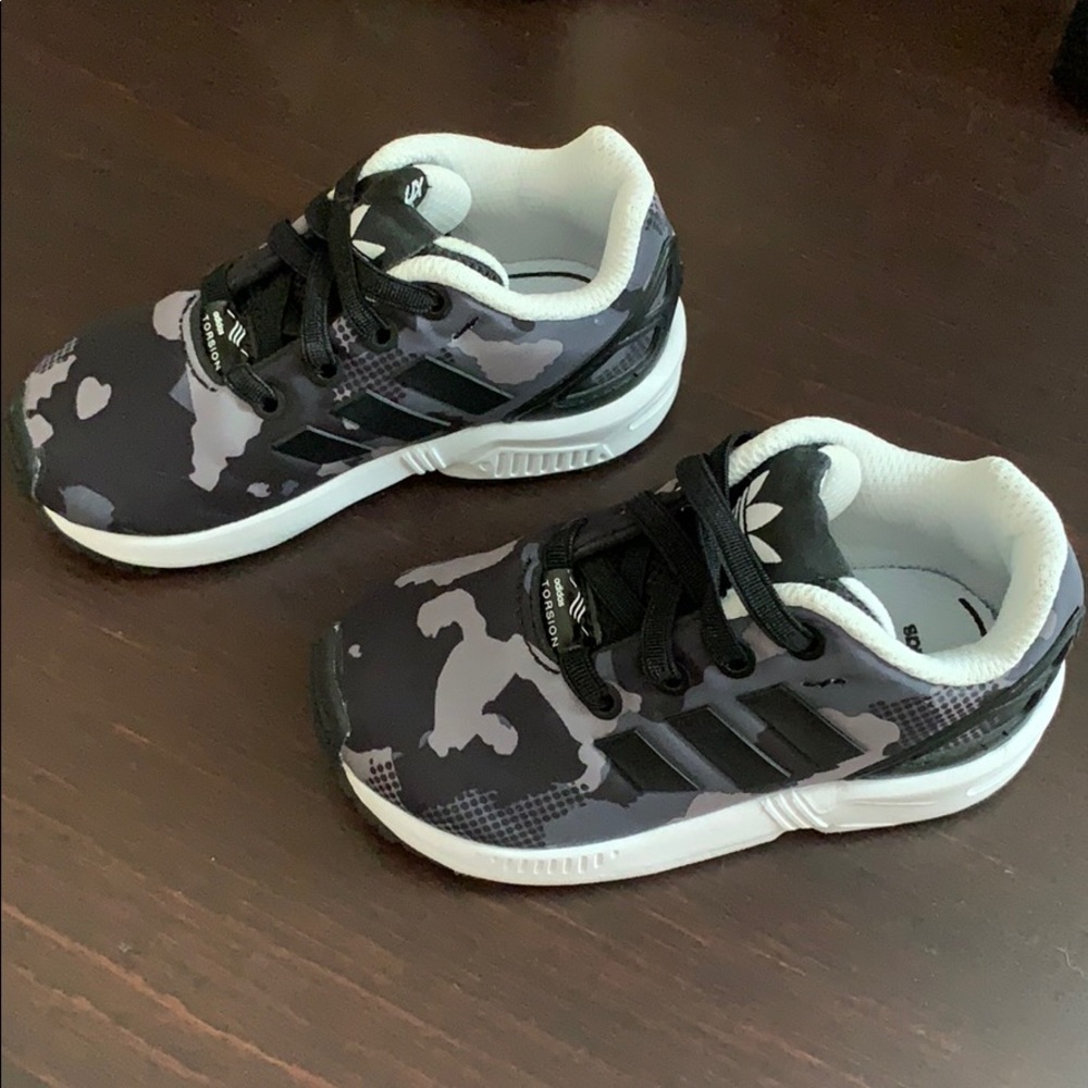 Adidas ZX FLUX Torsion Camo Print Sneakers